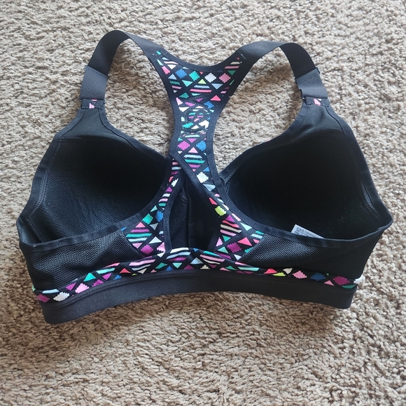 VSX Women's Geometric Print Swim Top - Black and Multicolor - Picture 5 of 8
